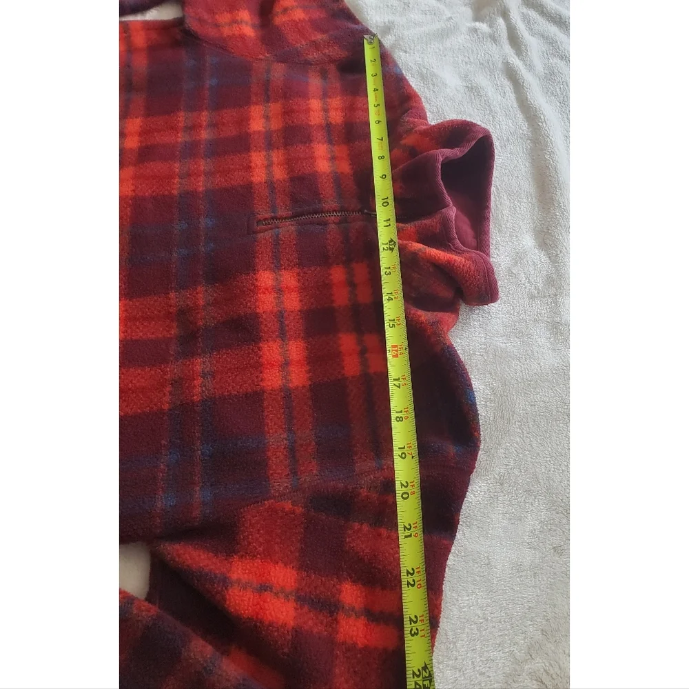 Vintage Talbots plaid sweatshirt size small - Picture 6 of 9